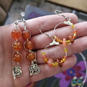 Orange & Yellow Earrings